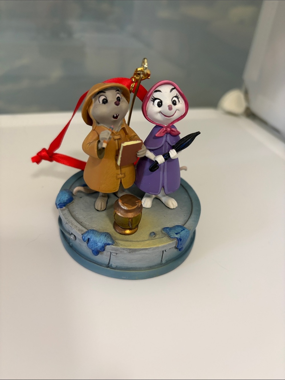 The Rescuers/Bernard and Miss Bianca Christmas Ornament